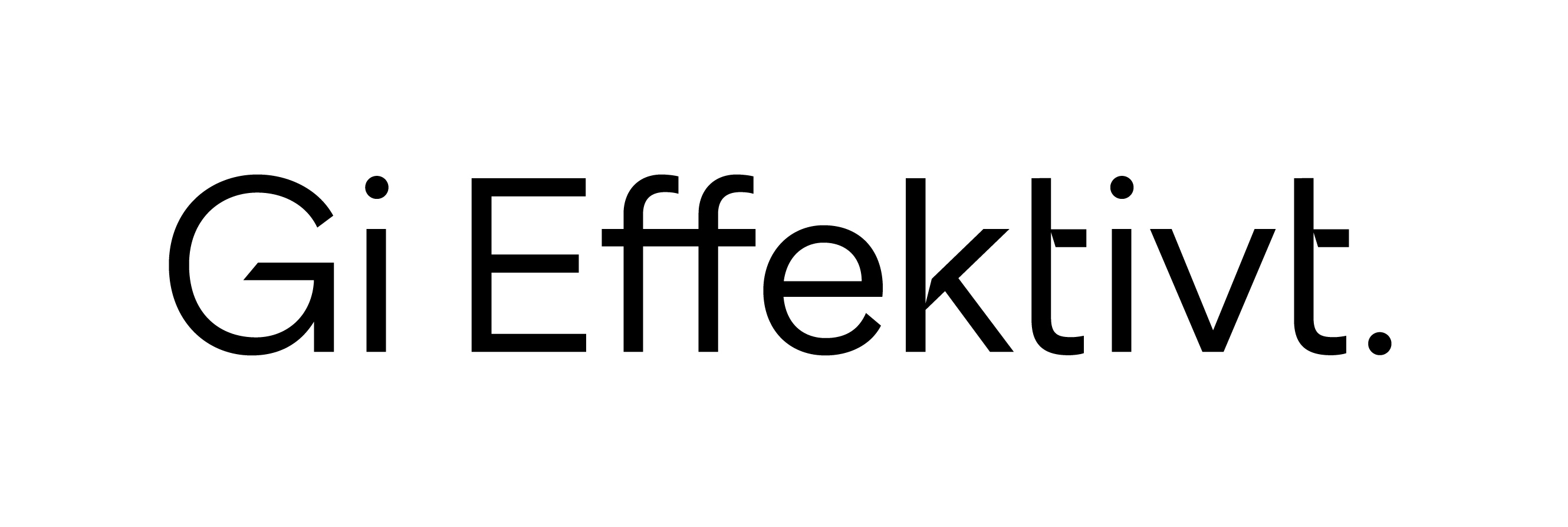 Gi Effektivt Logo